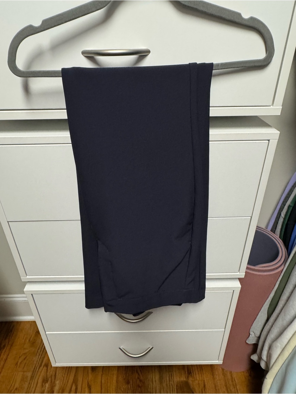 White House Black Market Navy Boot Cut Pants